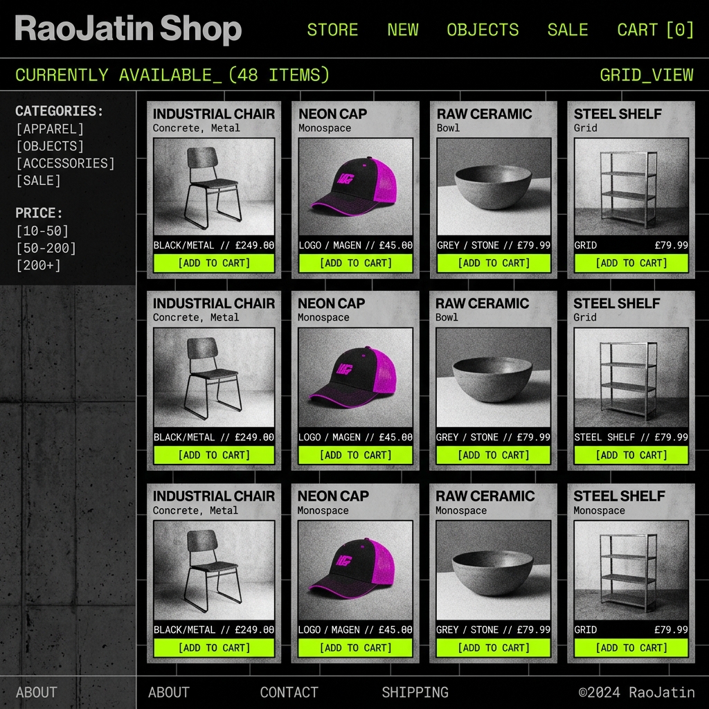 RaoJatin Shop E-commerce